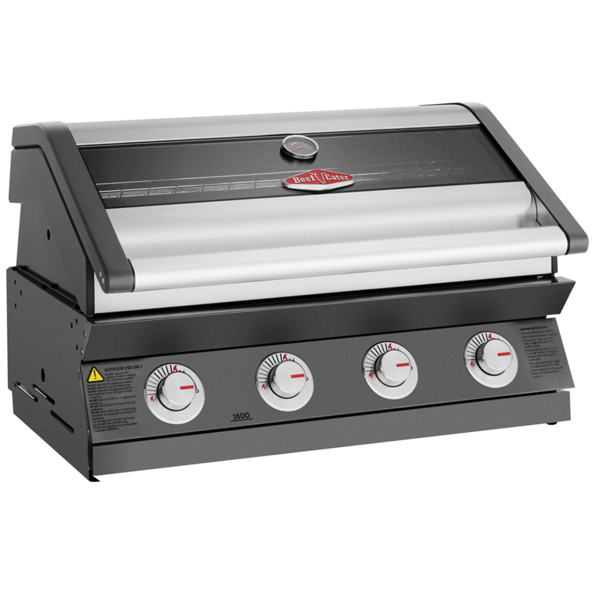 BeefEater 1600E Series 4 Burner Built-In BBQ