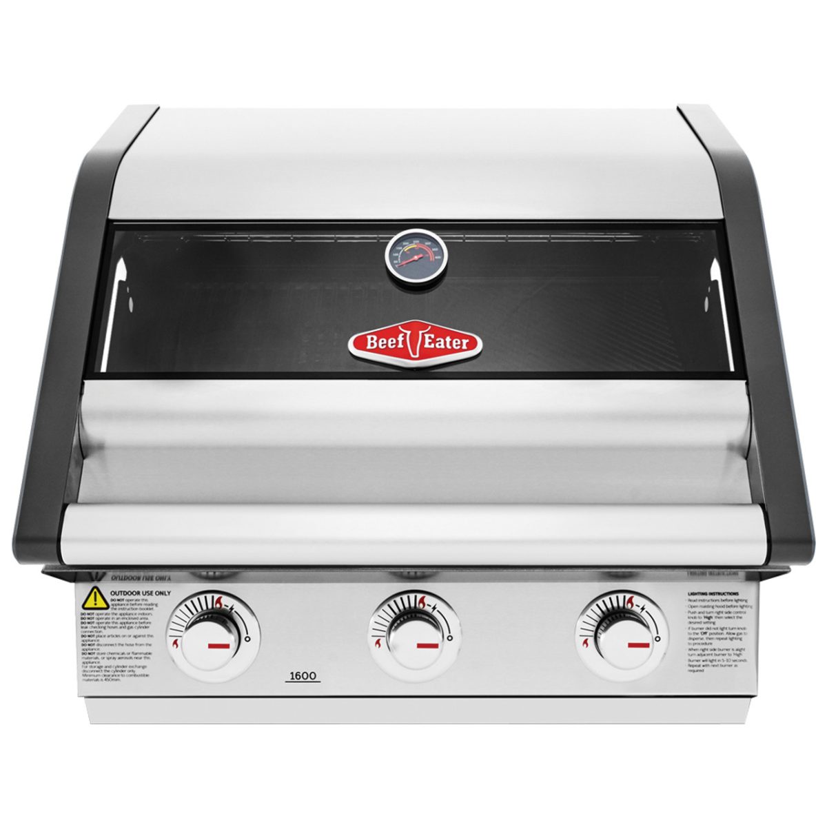 Beefeater 1600S Built-In 3 Burner Gas BBQ