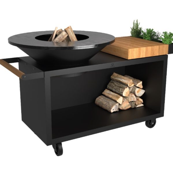 OFYR Island Black 100 PRO Teak Wood