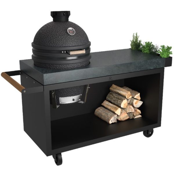 OFYR Kamado Table Black 135 PRO Concrete The Bastard