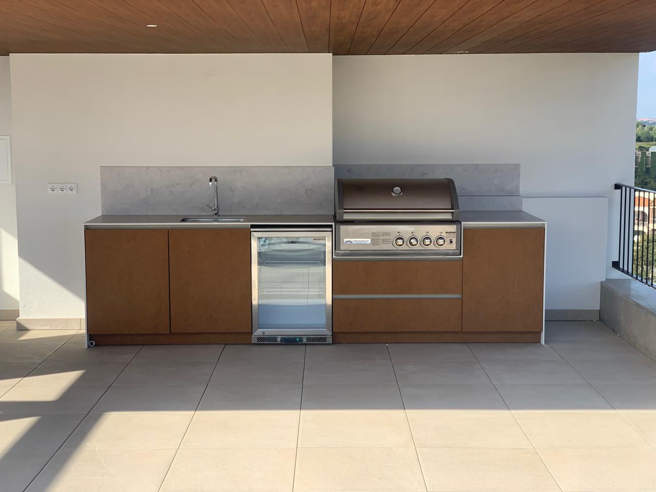 Rooftop Outdoor Kitchen A