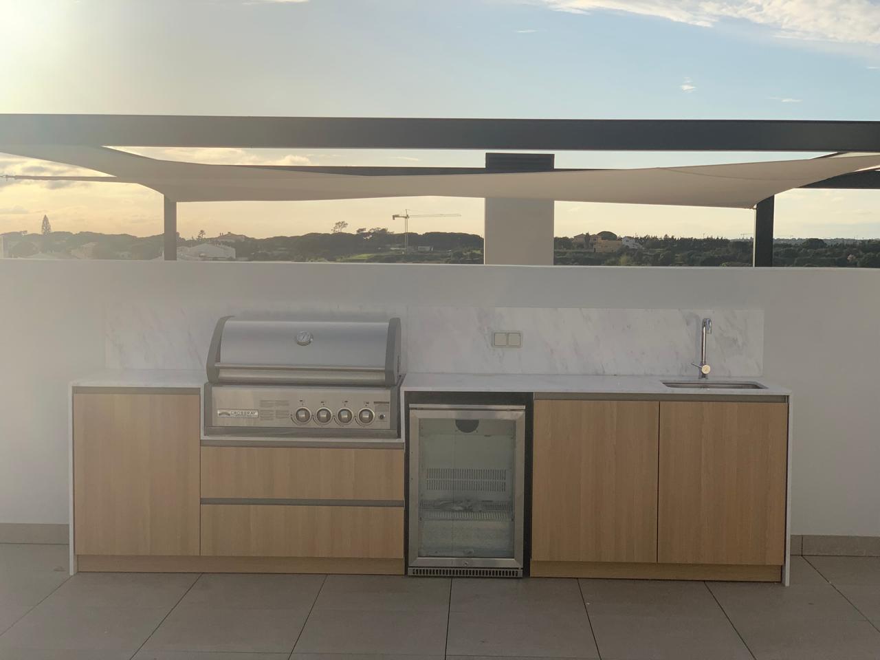 Rooftop Outdoor Kitchen