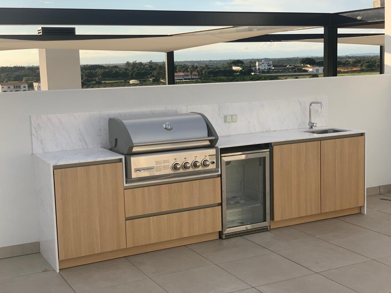 Rooftop Outdoor Kitchen