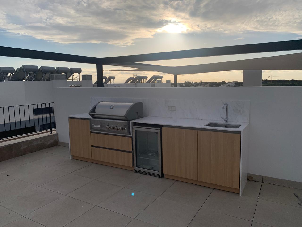 Rooftop Outdoor Kitchen