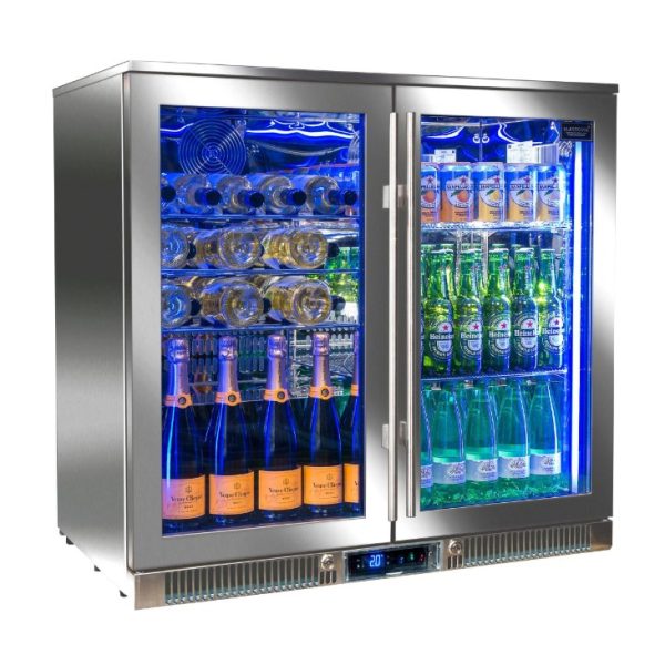 Blastcool Extremis XP2 Double Glass Door Outdoor Fridge