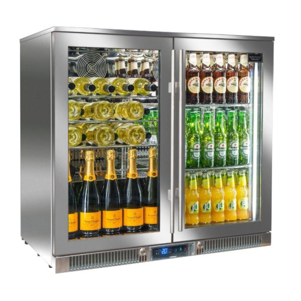 Blastcool Extremis XP2 Double Glass Door Outdoor Fridge