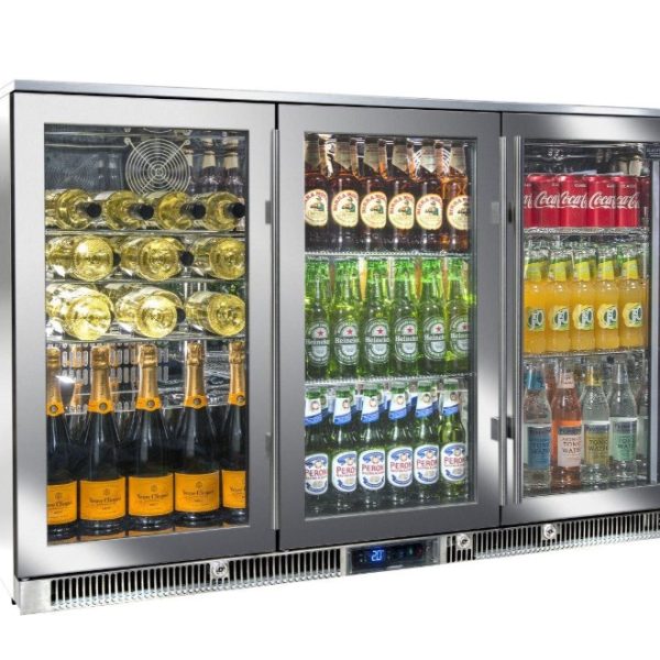 Blastcool Extremis XP3 Triple Glass Door Outdoor Fridge