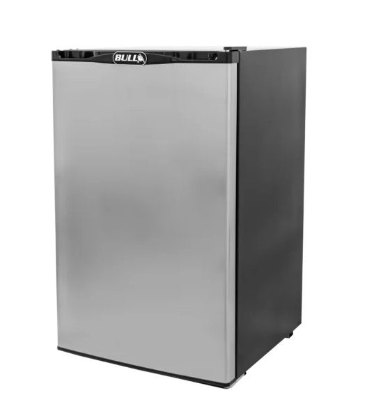BULL STANDARD 130 Lts Refrigerator ( Stainless Steel Front Panel )
