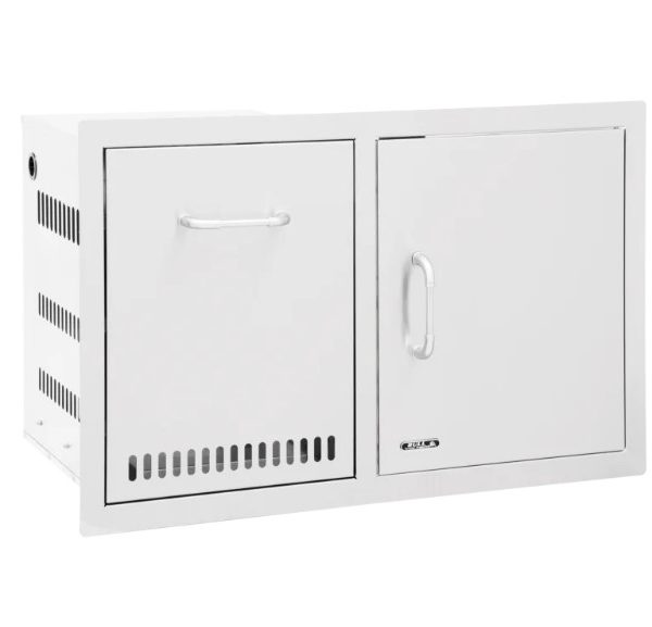BULL 80cm Door/Trash Drawer Combo Stainless Steel 304