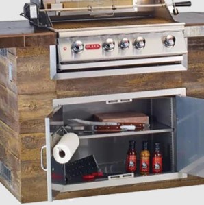 BULL Internal Liner for 80cm Double Doors + Middle Shelf