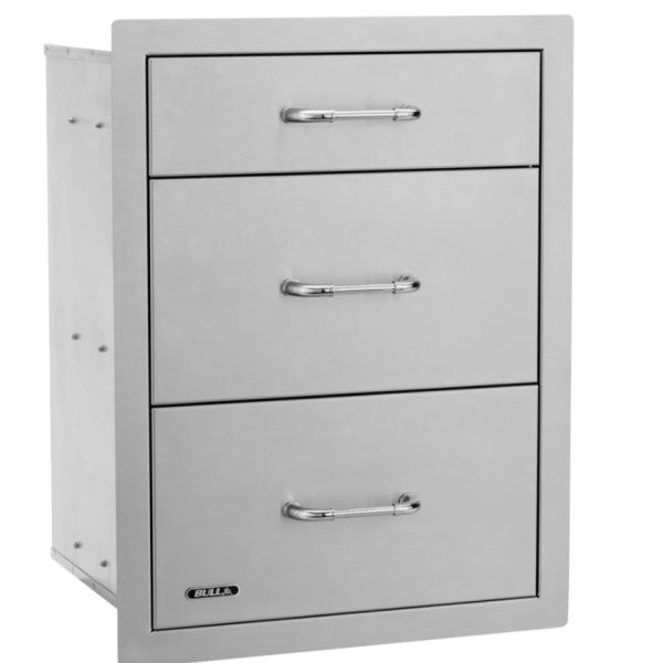 BULL Triple Drawer Stainless Steel 304