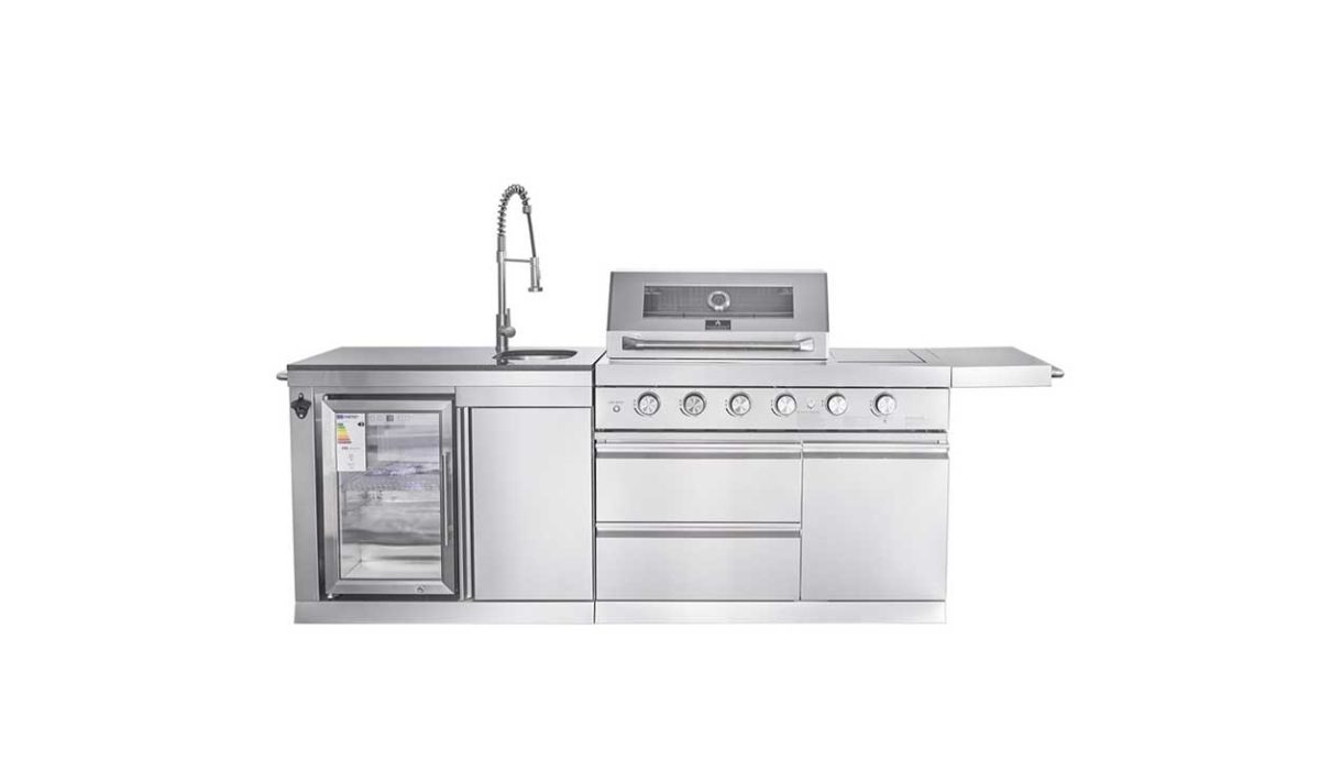 Outdoor kitchen MARMONT 4B classic series - silver