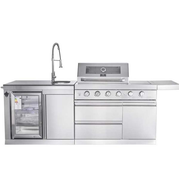 Outdoor kitchen MARMONT 4B classic series - silver