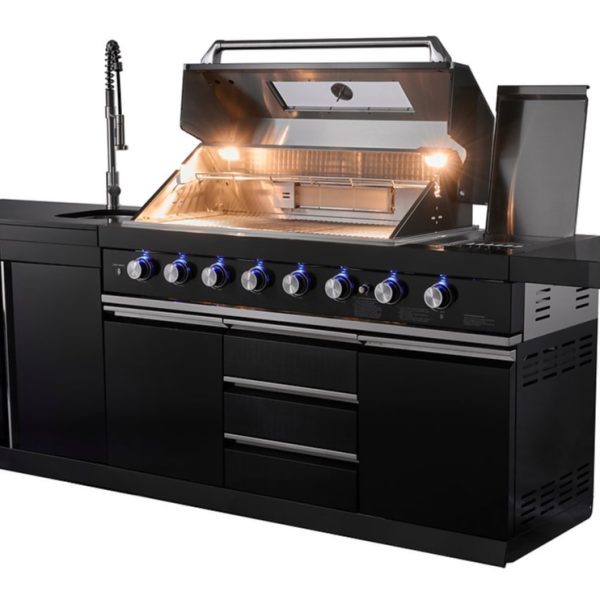 Outdoor Kitchen MARMONT 6B Classic Series – Satin Black