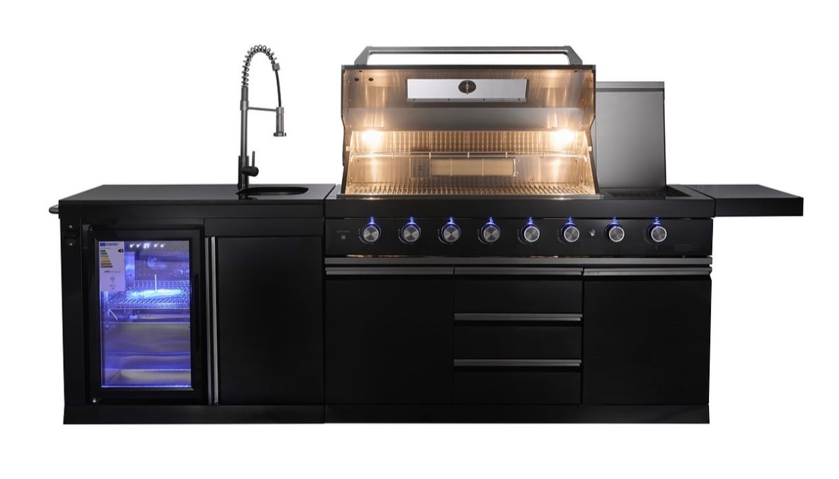 Outdoor Kitchen MARMONT 6B Classic Series – Satin Black