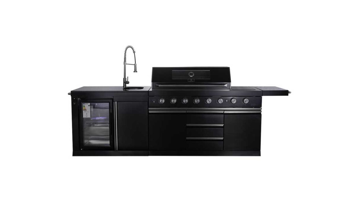 Outdoor Kitchen MARMONT 6B Classic Series – Satin Black