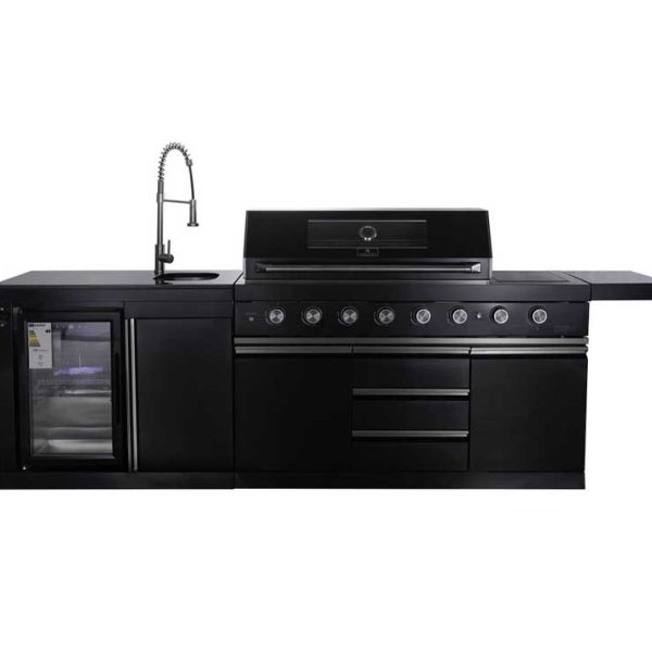 Outdoor Kitchen MARMONT 6B Classic Series – Satin Black