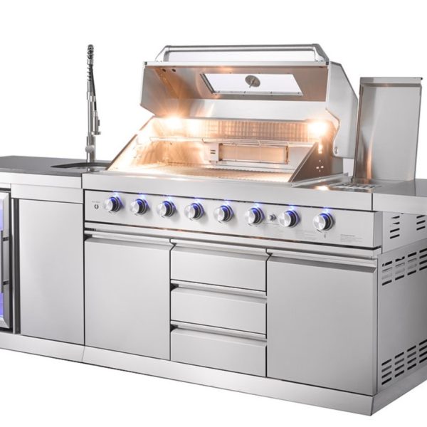 Outdoor Kitchen MARMONT 6B Classic Series – Silver