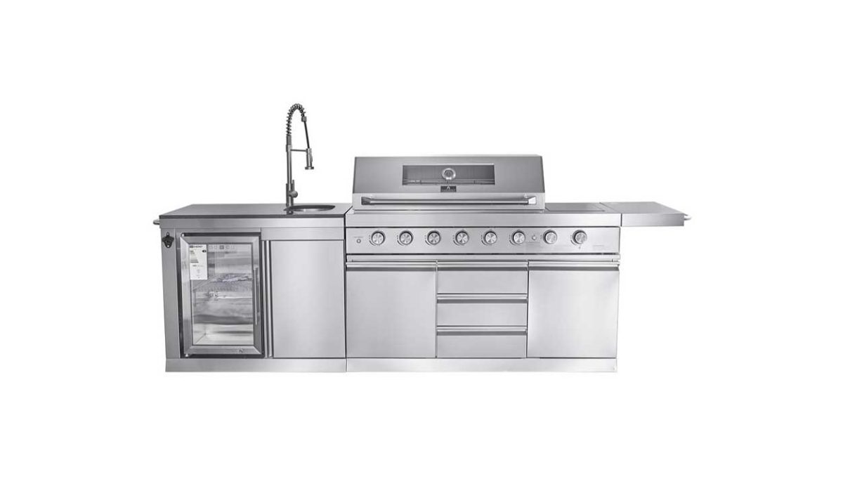 Outdoor Kitchen MARMONT 6B Classic Series – Silver