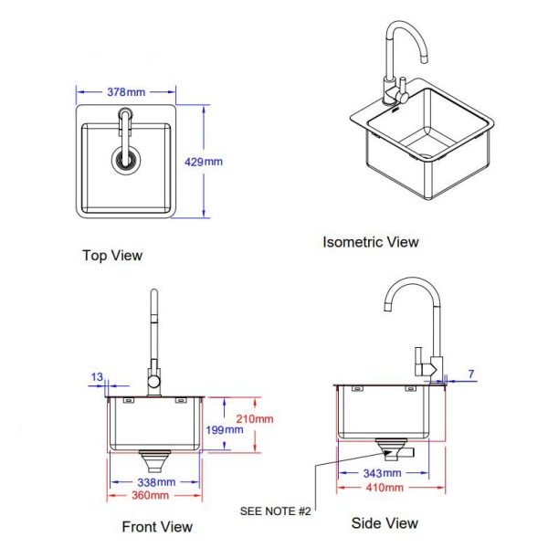 BULL Small Sink
