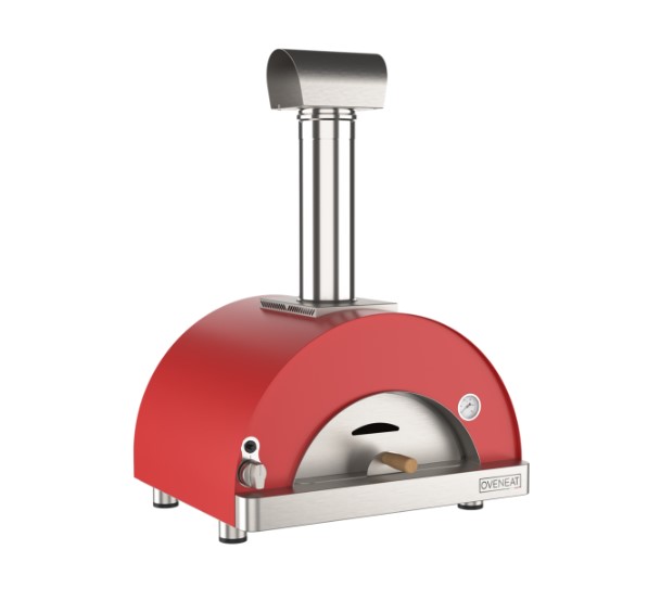 OVENEAT Gas Pizza Oven GRX-1 Red