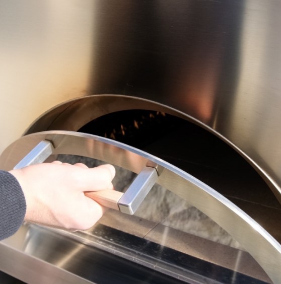 OVENEAT WDD-1 Wood Pizza Oven Glass Door