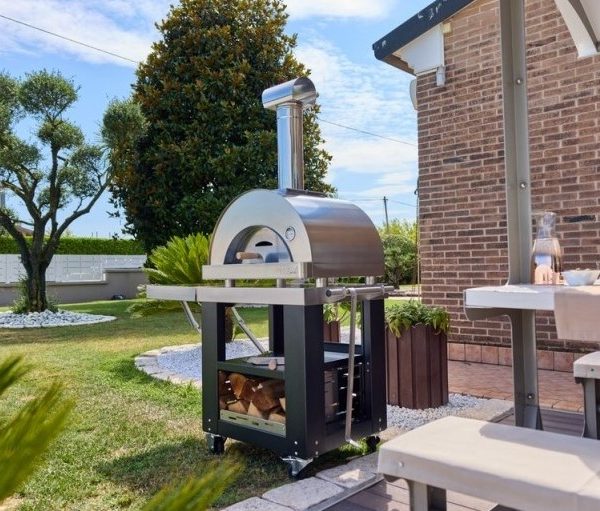 OVENEAT Wood pizza oven WRX-1X Stainless steel