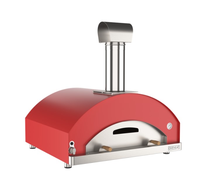 OVENEAT-Gas-Pizza-Oven-GRX-5-red OVENEAT Gas Pizza Oven GRX-5 Red
