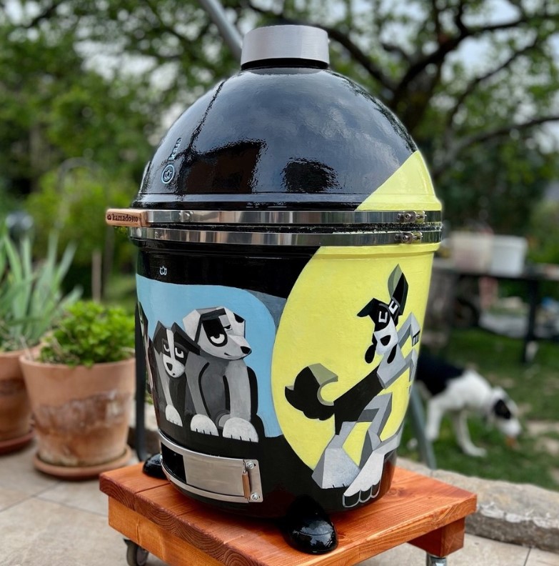 Kamado B10 Personalized Art Kamado B10 Personalized Art