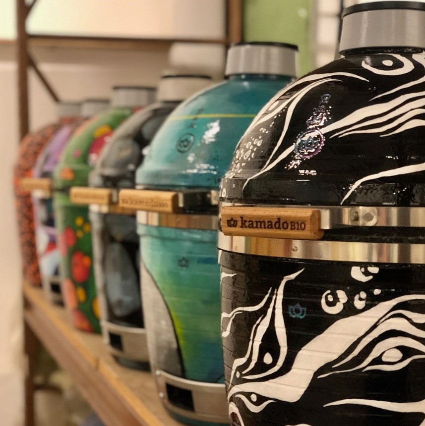 Kamado B10 Personalized Art Kamado B10 Personalized Art